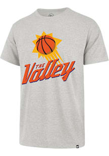 47 Phoenix Suns Grey City Edition Played Up Franklin Short Sleeve Fashion T Shirt