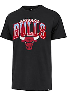 47 Chicago Bulls White City Edition Swish Fade Franklin Short Sleeve Fashion T Shirt