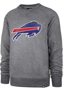 47 Buffalo Bills Mens Grey Imprint Match Long Sleeve Fashion Sweatshirt