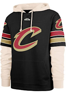 47 Cleveland Cavaliers Mens Maroon Split Zone Cornerback Duo Fashion Hood