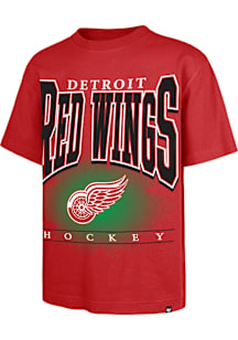 47 Detroit Red Wings Red Hot Corner Foundation Short Sleeve Fashion T Shirt