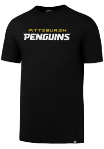 47 Pittsburgh Penguins Black MVP Splitter Short Sleeve T Shirt