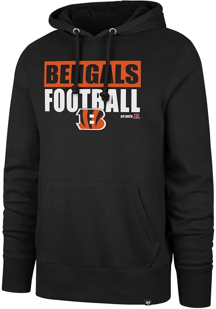 Men's Cincinnati Bengals Headline Grey Pullover Hoodie