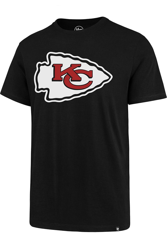 47 Kansas City Chiefs Black Imprint Short Sleeve T Shirt