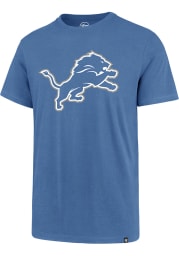47 Detroit Lions Blue Imprint Short Sleeve T Shirt
