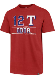 Rougned Odor Texas Rangers Red Club Short Sleeve Fashion Player T Shirt