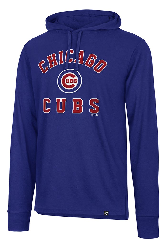 47 Chicago Cubs Mens Blue Splitter Fashion Hood