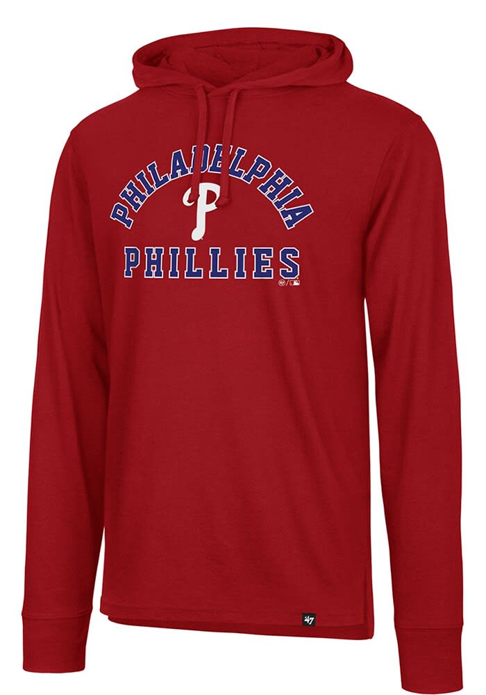 47 Phillies Phillies Maroon Superior Lacer Long Sleeve Fashion Hood