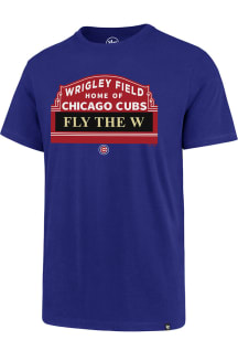 47 Chicago Cubs Blue Super Rival Short Sleeve T Shirt