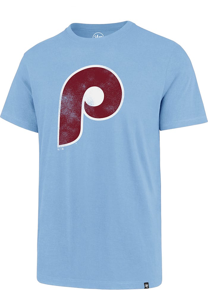 47 Women's Philadelphia Phillies Light Blue Franklin T-Shirt