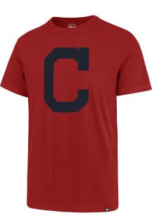 47 Cleveland Indians Red Super Rival Short Sleeve T Shirt