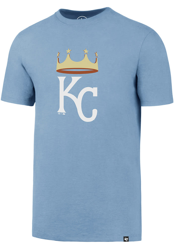 47 Kansas City Royals Light Blue Super Rival Short Sleeve T Shirt