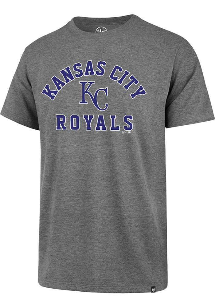 47 Kansas City Royals Grey Super Rival Short Sleeve T Shirt