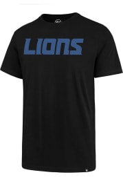 47 Detroit Lions Black Wordmark Short Sleeve T Shirt