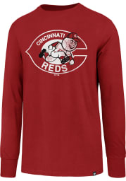 47 Cincinnati Reds Red Super Rival Long Sleeve T Shirt