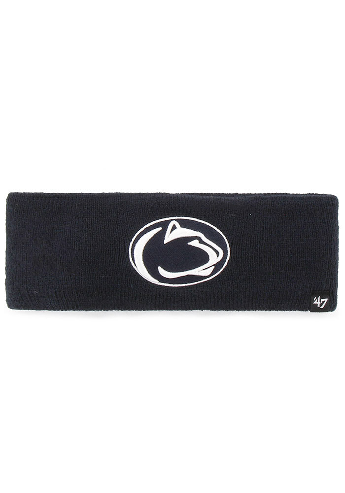 47 Penn State Nittany Lions Navy Blue Axial Headband Mens Knit Hat
