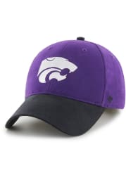 47 K-State Wildcats Purple Short Stack MVP Youth Adjustable Hat
