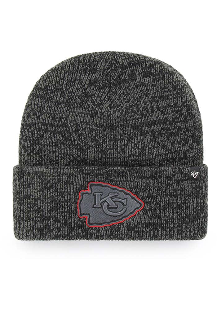 Kansas City Chiefs '47 Bering Cuffed Knit Hat with Pom - Red