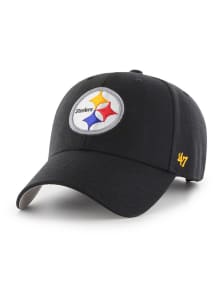 47 Pittsburgh Steelers Primary MVP Adjustable Hat - Black