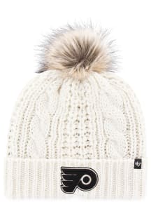 47 Philadelphia Flyers White Meeko Cuff Knit Womens Knit Hat