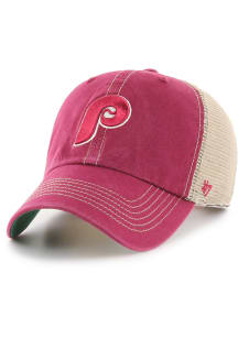 47 Philadelphia Phillies Trawler Clean Up Adjustable Hat - Maroon