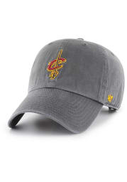 47 Cleveland Cavaliers Clean Up Adjustable Hat - Charcoal