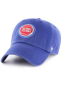 47 Detroit Pistons Clean Up Adjustable Hat - Blue