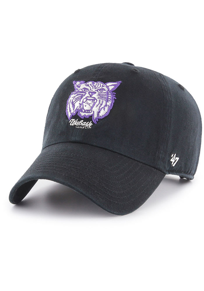 47 K-State Wildcats Clean Up Adjustable Hat - Black