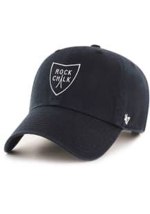 47 Kansas Jayhawks 1901 Clean Up Adjustable Hat - Black