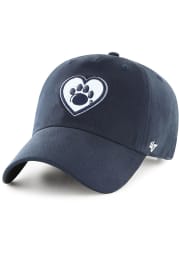 47 Penn State Nittany Lions Navy Blue Courtney Clean Up Womens Adjustable Hat