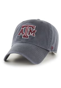 47 Texas A&amp;M Aggies Charcoal Clean Up Youth Adjustable Hat