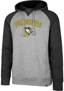 47 Pittsburgh Penguins Mens Grey Match Fashion Hood