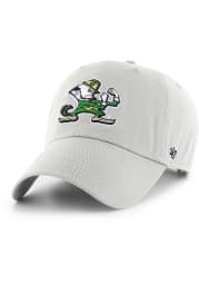 47 Notre Dame Fighting Irish Clean Up Adjustable Hat - Grey