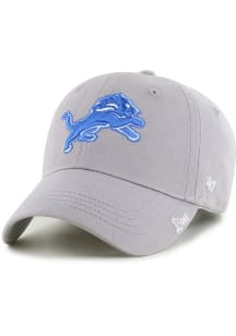 47 Detroit Lions Grey Clean Up Womens Adjustable Hat