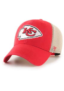 47 Kansas City Chiefs Flagship Wash MVP Adjustable Hat - Red