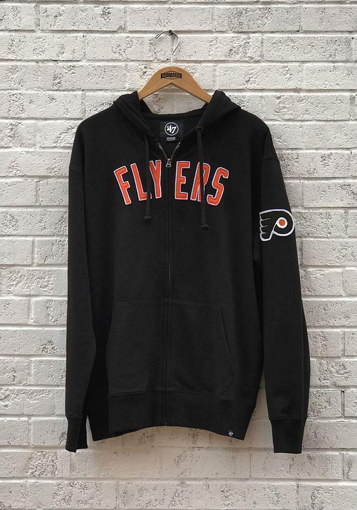 47 Philadelphia Flyers Mens Black Striker Long Sleeve Zip Fashion