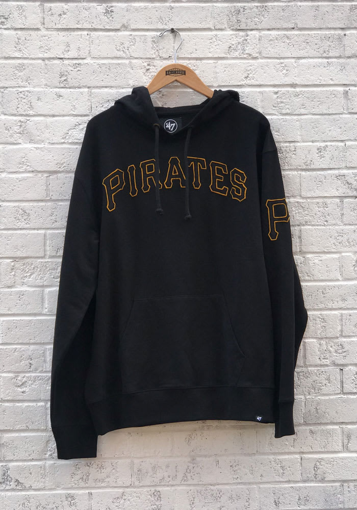 47 Pittsburgh Pirates Mens Black Striker Fashion Hood