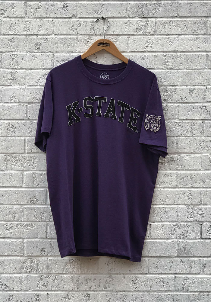 47 K-State Wildcats Purple Fieldhouse Short Sleeve Fashion T Shirt