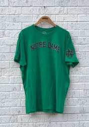 47 Notre Dame Fighting Irish Green Fieldhouse Short Sleeve Fashion T Shirt