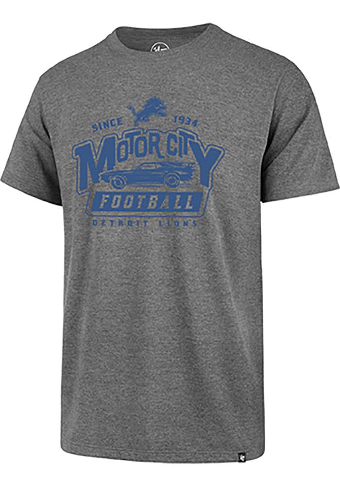 Detroit Lions Men's 47 Brand Union Arch Franklin T-shirt - Detroit City  Sports