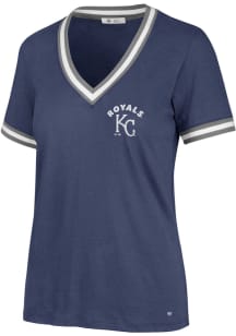 47 Kansas City Royals Womens Blue Viper Short Sleeve T-Shirt