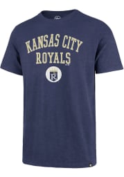 47 Kansas City Royals Blue Scrum Short Sleeve Fashion T Shirt