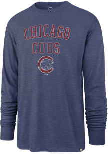 47 Chicago Cubs Blue Scrum Long Sleeve Fashion T Shirt
