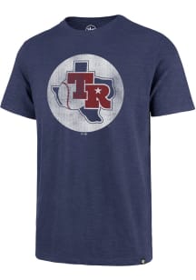 47 Texas Rangers Blue Scrum Short Sleeve Fashion T Shirt