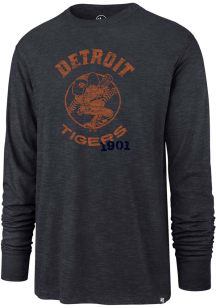 47 Detroit Tigers Navy Blue Scrum Long Sleeve Fashion T Shirt