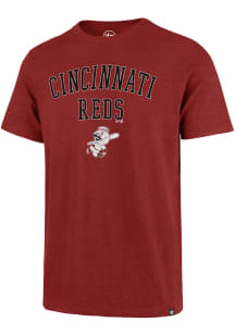 47 Cincinnati Reds Red Scrum Short Sleeve Fashion T Shirt