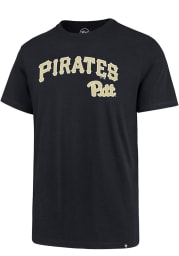 47 Pitt Panthers Navy Blue Co Branded Short Sleeve T Shirt