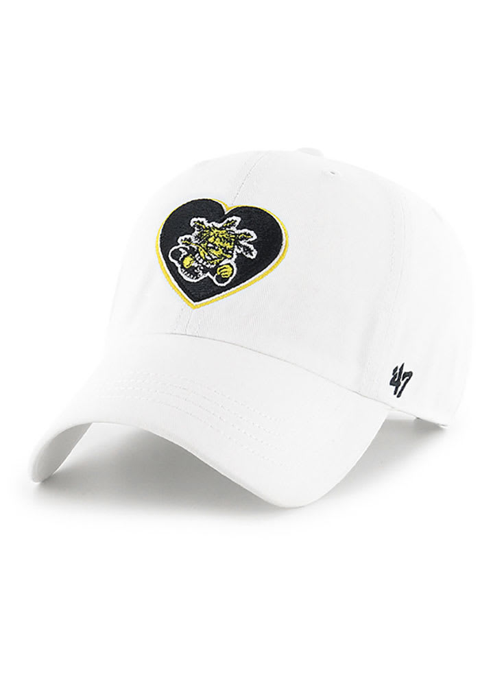 47 Wichita State Shockers White Courtney Clean Up Womens Adjustable Hat