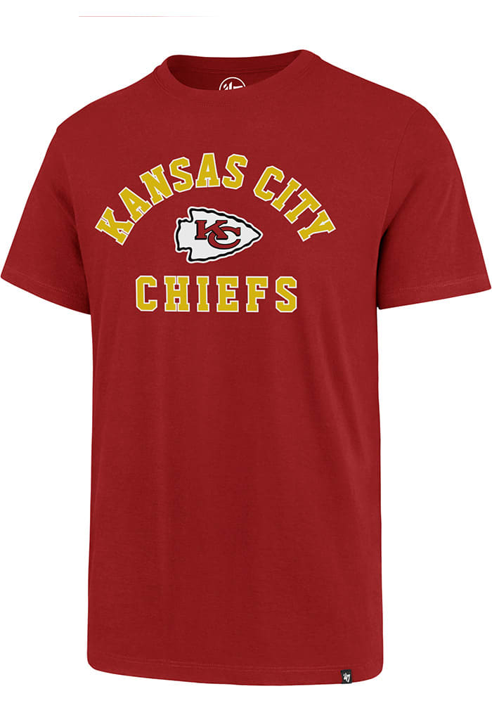 Kansas City Chiefs '47 Varsity Arch Super Rival T-Shirt - Red