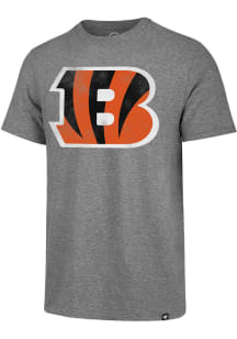 47 Cincinnati Bengals Grey Imprint Match Short Sleeve Fashion T Shirt